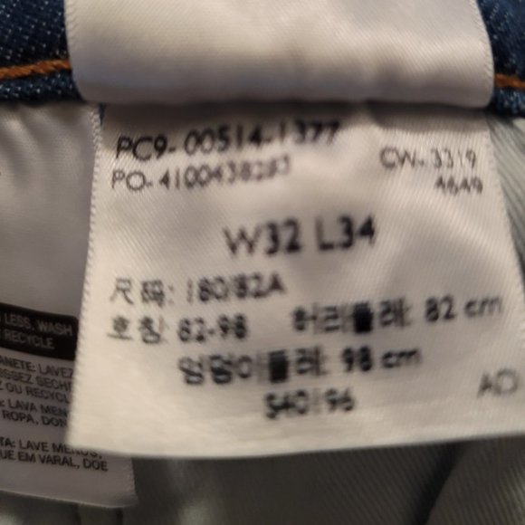 Levi's Men's 514 Jeans Medium Wash Sz 32 X 34 - Picture 13 of 13